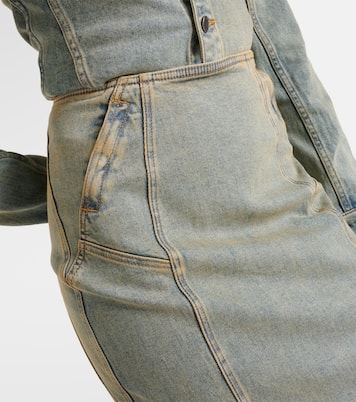 Jupe longue Caudal Fin en jean | Entire Studios