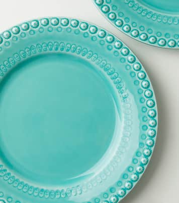 Fantasia set of 4 dinner plates | Bordallo Pinheiro