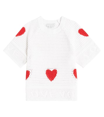 Camiseta de jersey de algodón estampada | Stella McCartney Kids