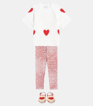 Camiseta de jersey de algodón estampada | Stella McCartney Kids