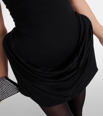 Gathered corset jersey minidress | Magda Butrym