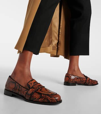 Mocassini Martin in pelle stampata | Aquazzura