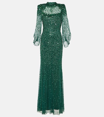 Verzierte Robe aus Tüll | Jenny Packham