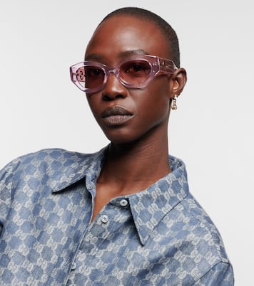Interlocking G round sunglasses  | Gucci