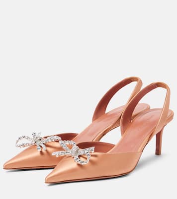 Escarpins Rosie 60 en satin | Amina Muaddi