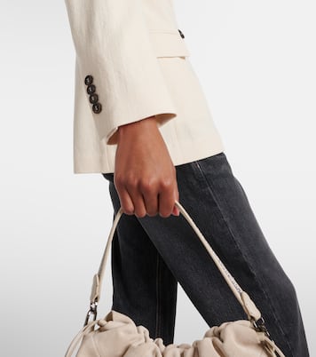 Blazer en coton et laine mélangés | Brunello Cucinelli