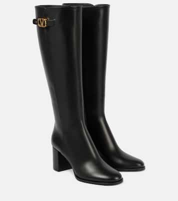 Bottes VLogo Signature en cuir | Valentino Garavani