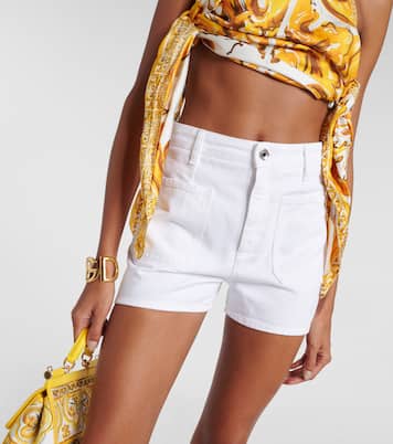Shorts di jeans a vita alta | Dolce&Gabbana