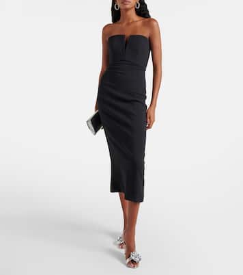 Midikleid aus einem Seidengemisch | Roland Mouret