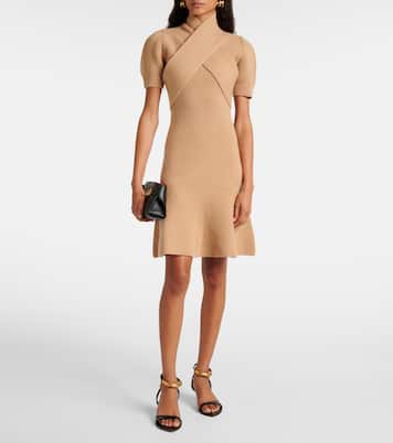 Abito corto in lana e cashmere | Patou