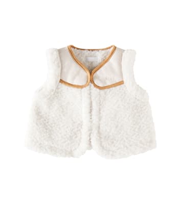 Baby Weste aus Teddyfleece | Chloé Kids