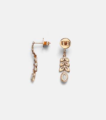 Boucles d'oreilles en or 18 ct, opales et diamants | Kamyen
