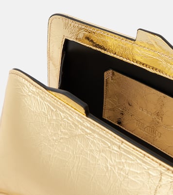 Clutch 8:30PM Small in pelle metalizzata | The Attico