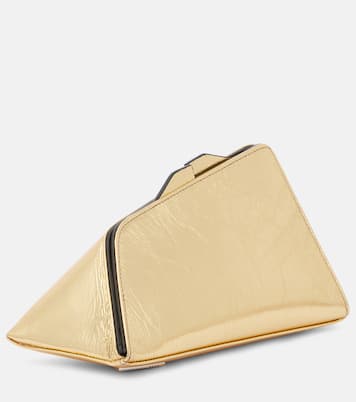 Clutch 8:30PM Small in pelle metalizzata | The Attico
