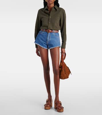 Chance leather platform mules | Clergerie
