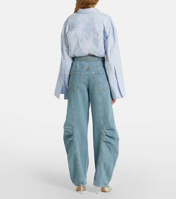 Jean ample à taille haute | Rotate