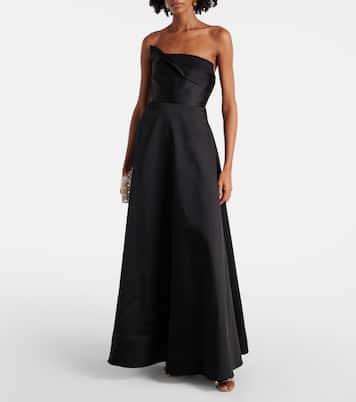 Robe longue bustier | Roland Mouret