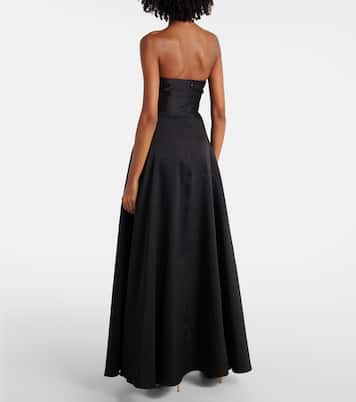 Robe longue bustier | Roland Mouret