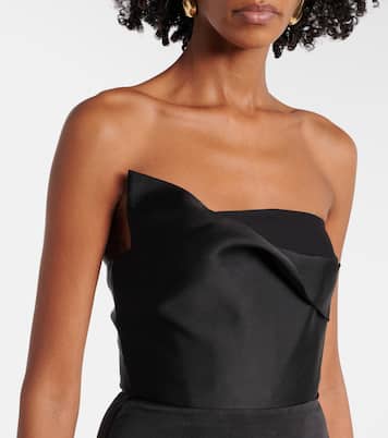 Robe longue bustier | Roland Mouret