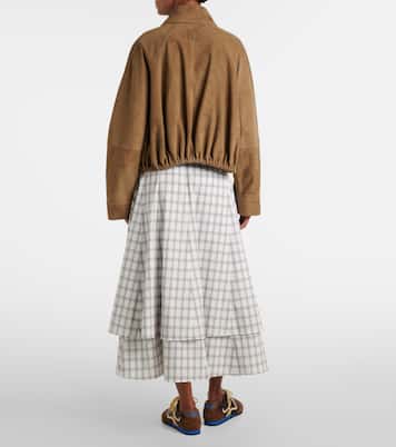 Bomber in suede | Loewe