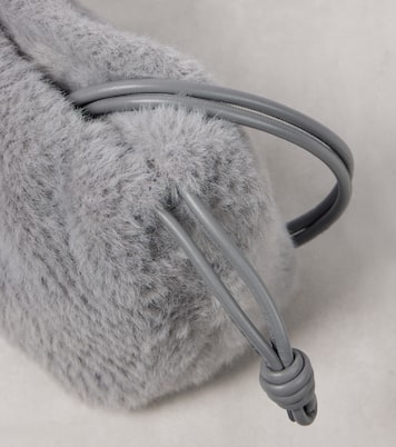 Flamenco Small faux fur clutch | Loewe