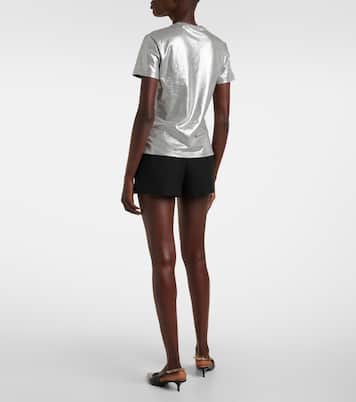 T-shirt in jersey di cotone con logo | Gucci