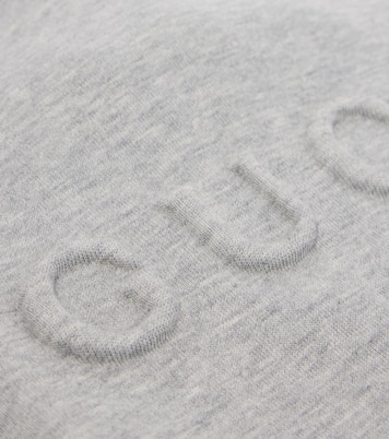 Logo embossed dog sweatshirt | Gucci