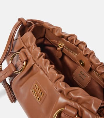 Borsa a spalla Joie in pelle | Miu Miu