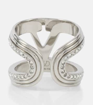 Anello VLogo con cristalli | Valentino
