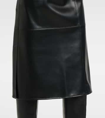 Gonna midi in similpelle | 'S Max Mara