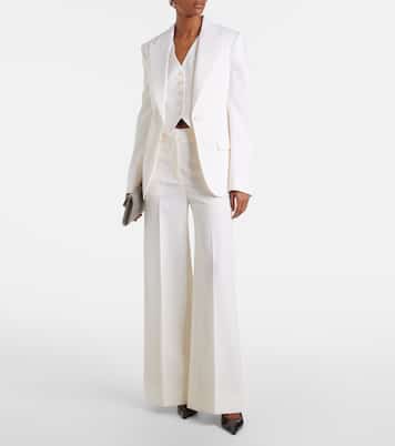 Cropped-Weste aus Wolle | Stella McCartney