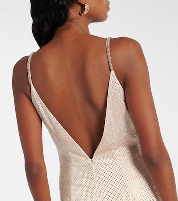 Embellished satin gown | Roland Mouret