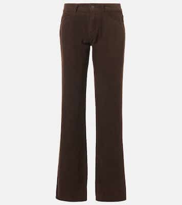 Gerade Hose Carlyl aus Baumwoll-Cord | The Row
