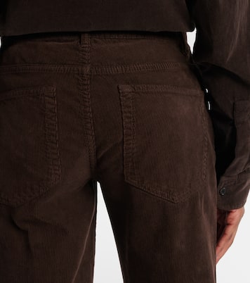 Gerade Hose Carlyl aus Baumwoll-Cord | The Row