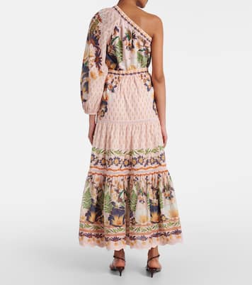 Vestido largo de algodón floral | Farm Rio