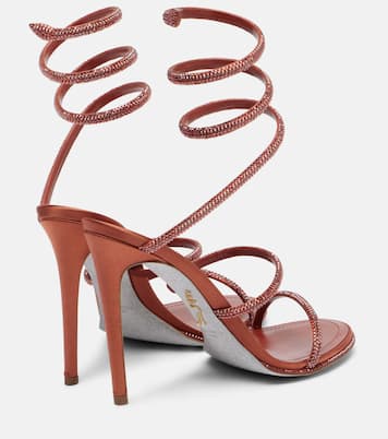Cleo 105 embellished satin sandals | Rene Caovilla