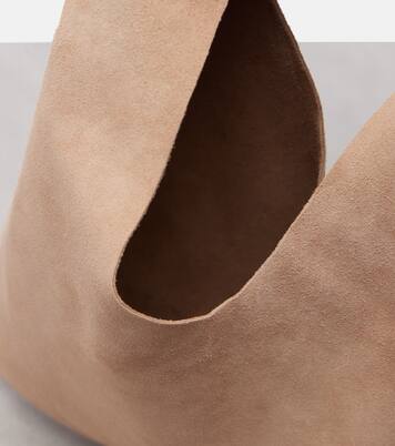 Bindle Small suede tote bag | The Row
