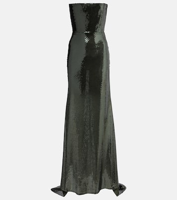 Sequined corset gown | Alex Perry