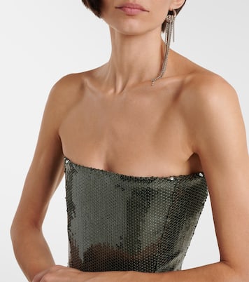Sequined corset gown | Alex Perry