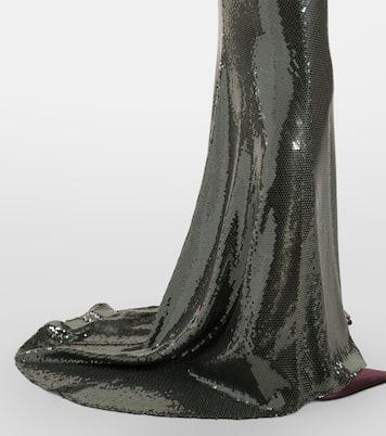 Sequined corset gown | Alex Perry