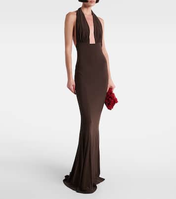 Halterneck gown  | Norma Kamali