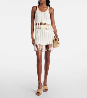 Taylor 90 raffia-effect mules | Amina Muaddi