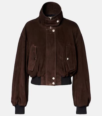 Veste bomber Briar en daim | Nour Hammour
