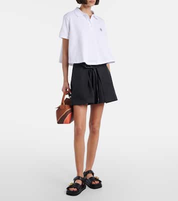Pebble leather sandals | Loewe