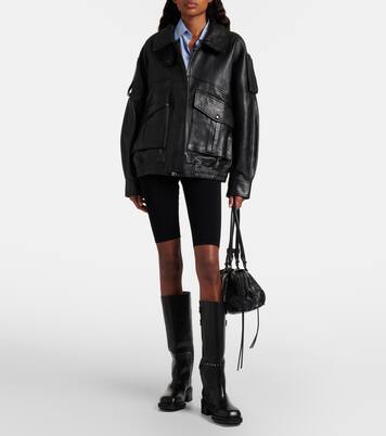 Brooklyn leather biker boots | Jimmy Choo