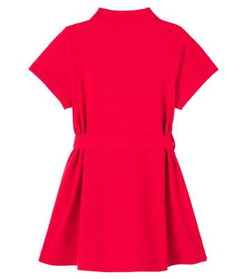 Abito polo in piqué di cotone | Burberry Kids