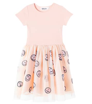 Kleid Cyrusila aus Jersey und Tüll | Molo