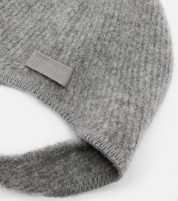 Ribbed-knit alpaca and wool-blend hood | Jacquemus