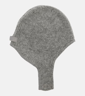 Ribbed-knit alpaca and wool-blend hood | Jacquemus