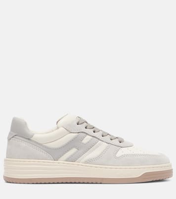H630 leather and suede sneakers | Hogan
